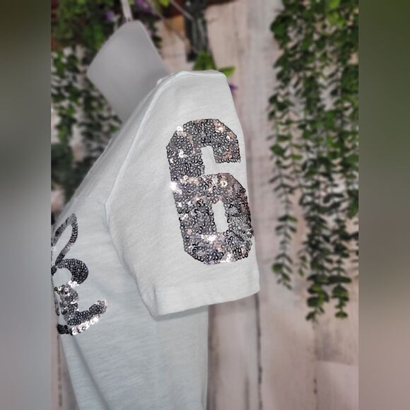 EUC Pink Victoria Secret Jersey Tee - Picture 6 of 9